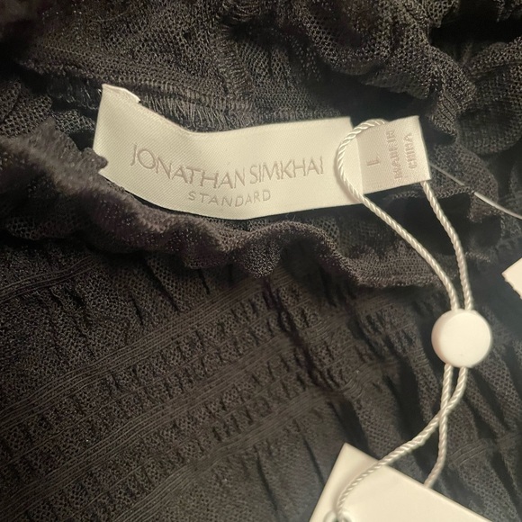 Jonathan Simkhai Standard smocked-detail long-sleeved dress - Picture 7 of 10